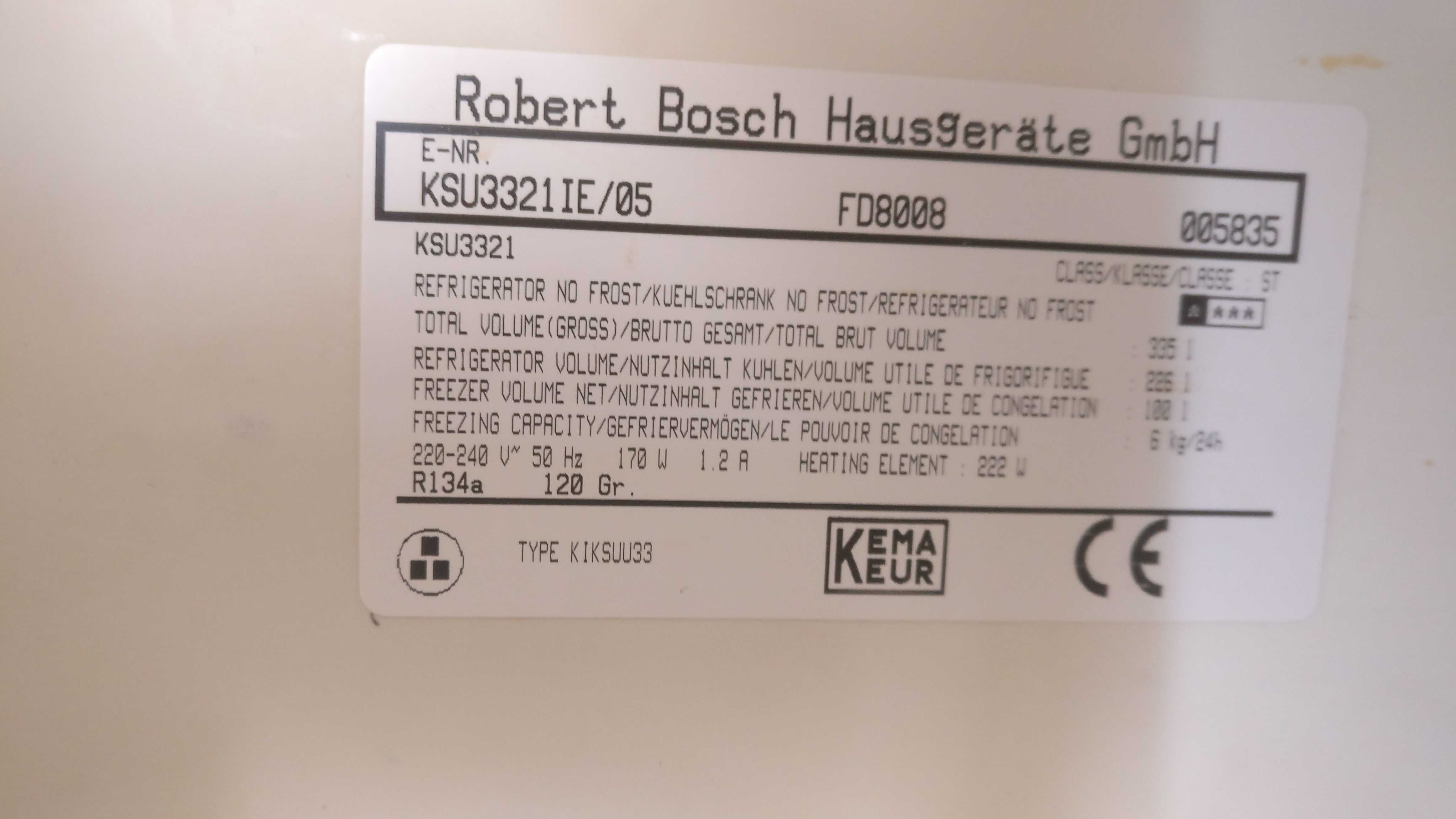 Combina frigorifica Bosch Nofrost