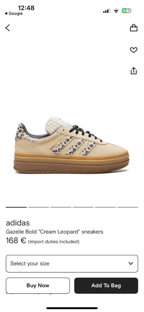 Adidas Gazelle Bold sneakers