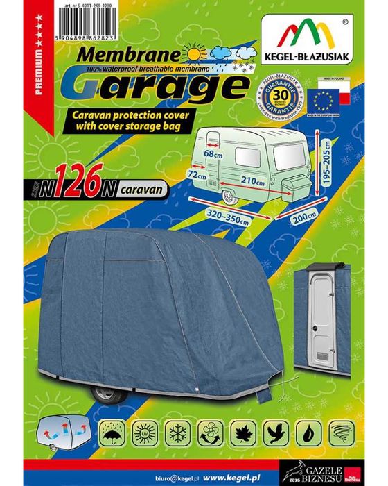 Покривало За Каравана Kegel,Водоустойчиво,UV Защита,3410мм Воден Стълб