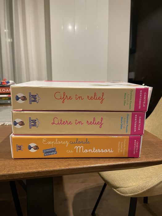 Pachet 3 casete  Montessori