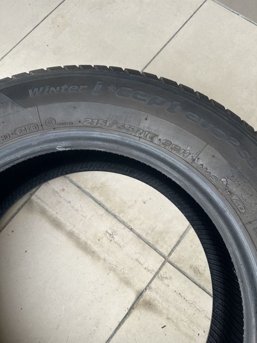 2 Anvelope de iarna Hankook - 217/65/R17 folosite