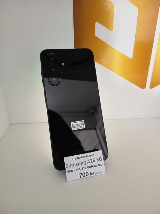 Samsung A26 5G 6GB RAM/128GB/Black/Produs impecabil! ID8936