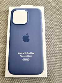 Carcasa Apple Silicone Case with MagSafe pentru iPhone 15 Pro Max