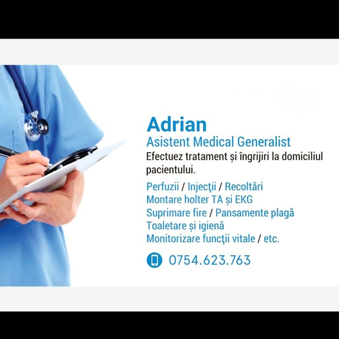 Îngrijiri medicale la domiciliu – Cu grijă, direct la tine acasă