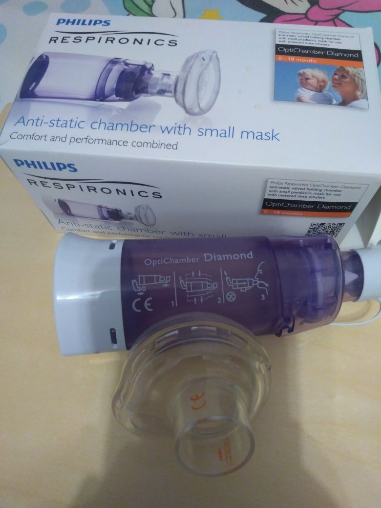 Camera inhalare Philips Respironics Optichamber Diamond masca 0-18luni