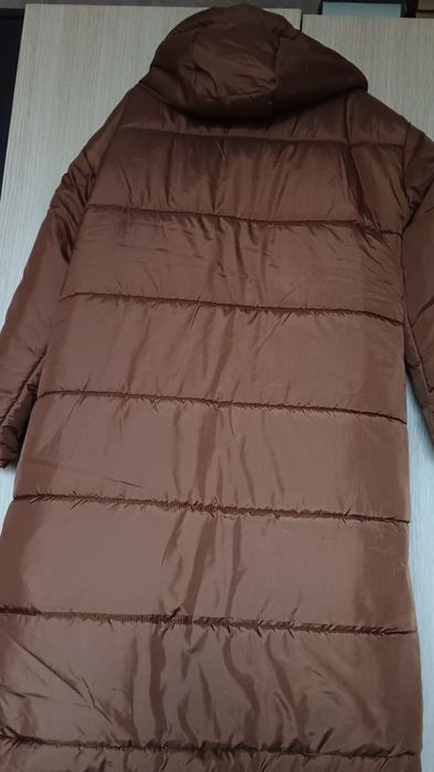 Ново с етикета  Кафяво зимно яке
