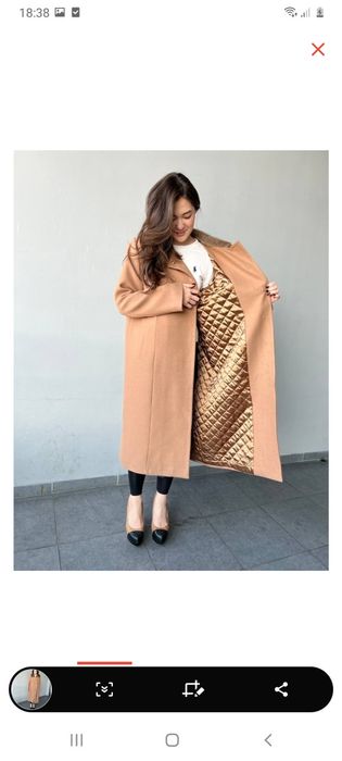 Новый пальто размер 46