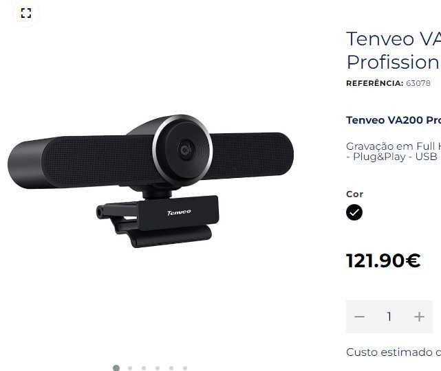 Конферентна уеб камера Tenveo VA200 Pro, 1080P FHD