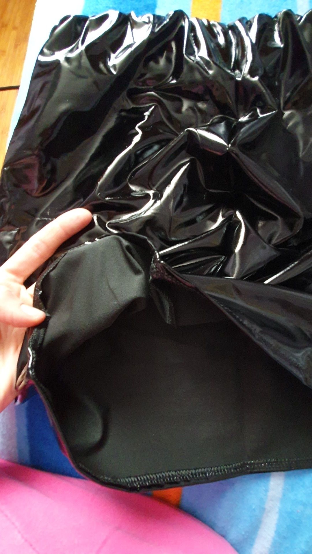 Fusta si top latex