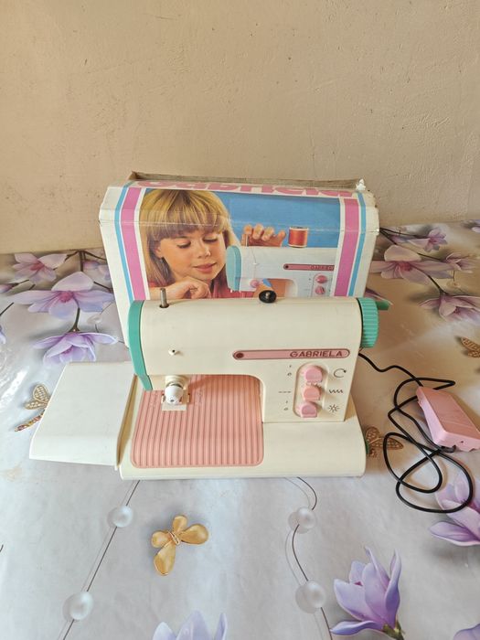 Мини швейная машина трава машина