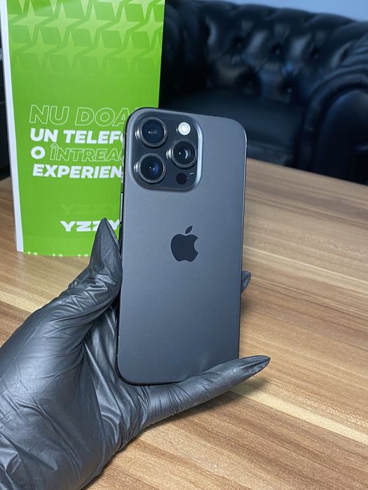 iPhone 16 Pro • 128 GB • Black Titanium