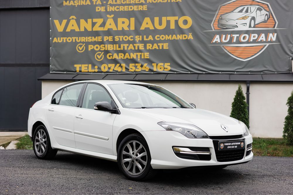 Renault Laguna III / 1.5 diesel 110cp / 2014 / Alb perlat
