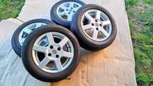 Vând set roți aluminiu R14 Renault - Dacia Logan Clio Kangoo Dokker...
