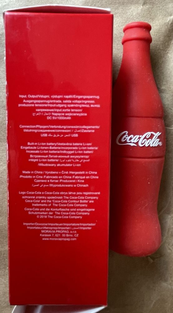 Baterie externa Coca Cola de Colecție