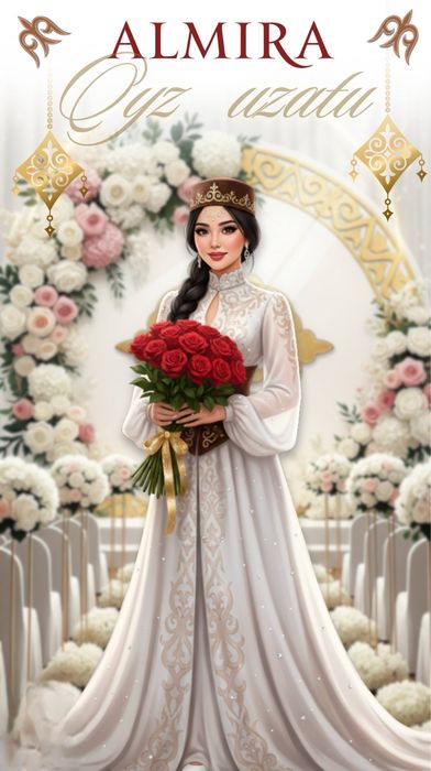 Электронные пригласительные на Той|  видео, фото