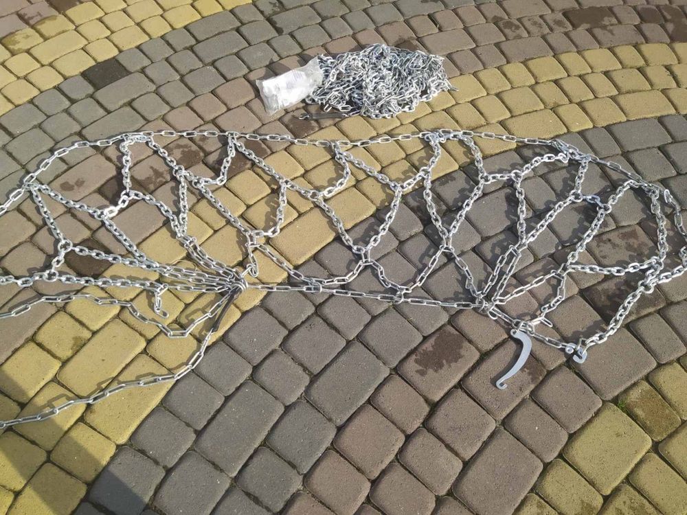 Цепи противоскольжения на тягач