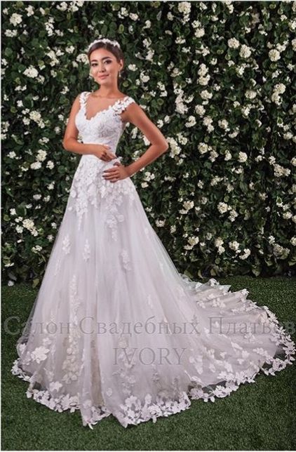 Свадебное платье , 42-44 размер