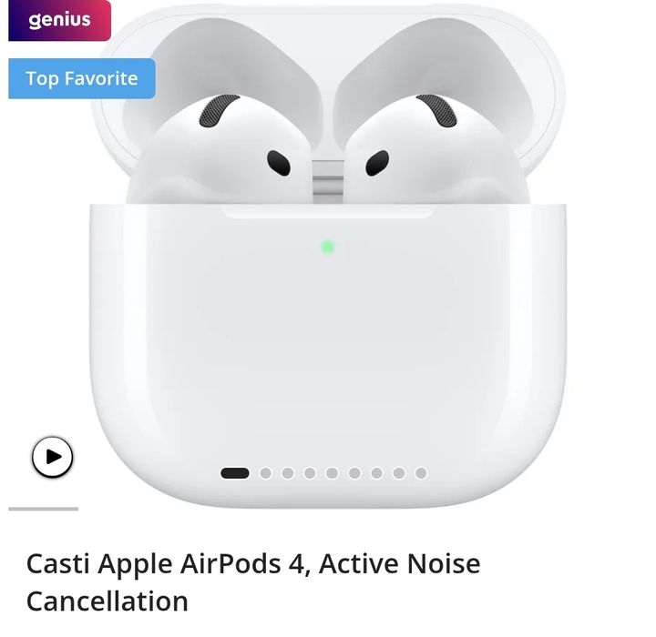 Casti Apple Airpod 4