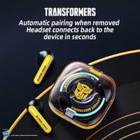 Casti wireless Transformers Garage Yellow t03