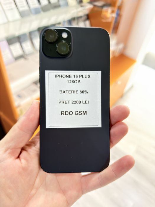 Iphone 15 plus 128gb Neverlock/Garantie