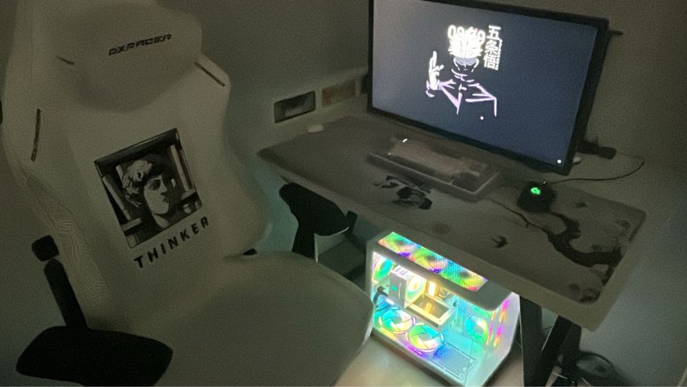 Продам готовый сетап (системный корпус, монитор, кресло, стол, девайсы