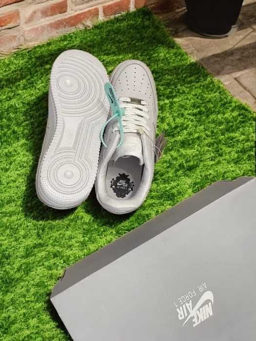 Adidasi Nike Air Force White - Adidasi baieti / fete noi cu cutie