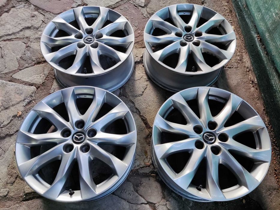 Mazda 18 цола 5х114,3 оригинални лети джанти 5x114,3 Мазда