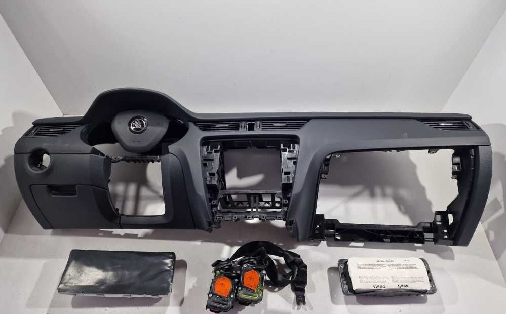 Kit Airbag Skoda Octavia 3 2013-2019 Plansa bord, centura, piese