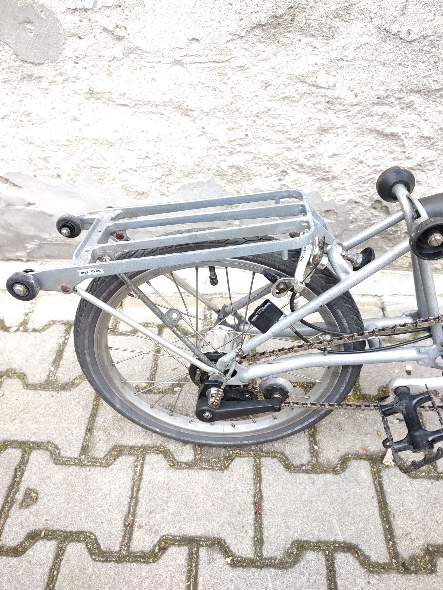 Brompton сгъваем велосипед 3 вътрешни скорости Sturmey Archer