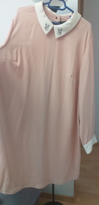 Rochie roz pudră măsură XL