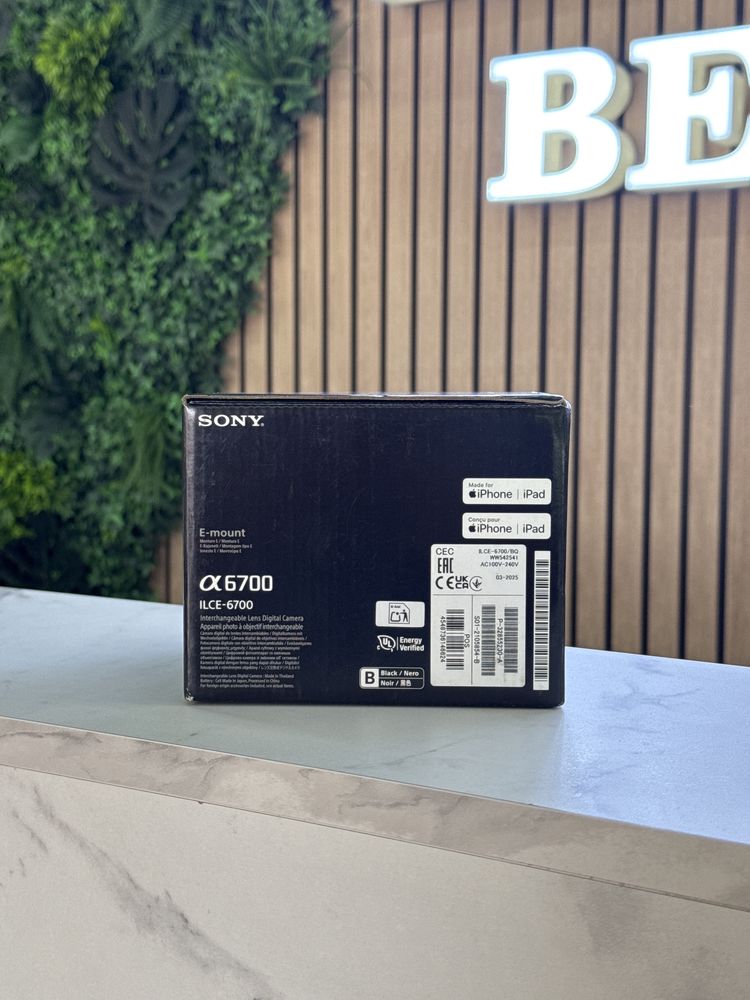 Sony Alpha 6700 / ILCE-6700 / Sigilat