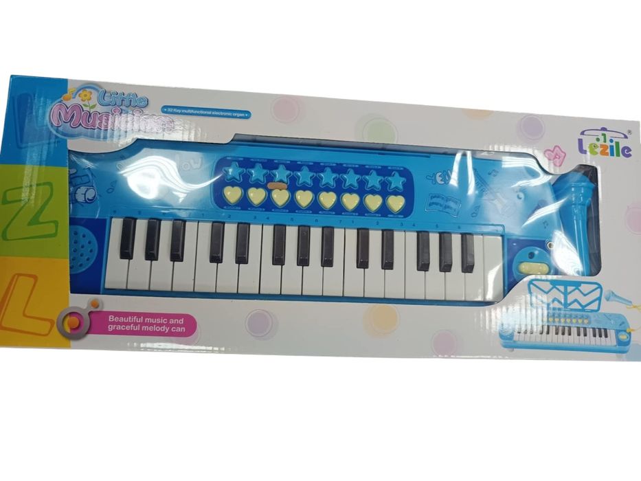 Детски синтезатор с микрофон
