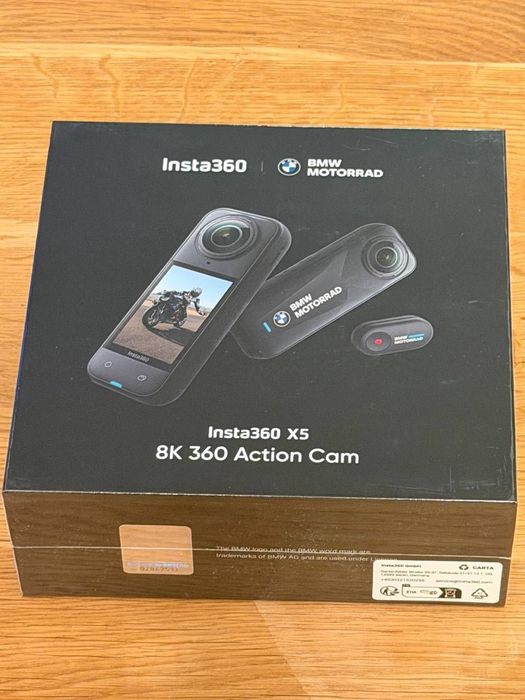 Insta360 - X5 BMW Motorrad Edition - ЧИСТО НОВО