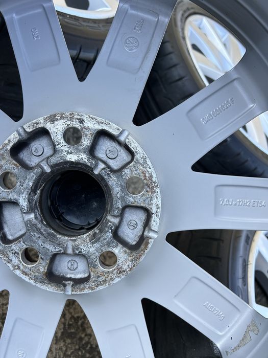 5х112 17 ски RONAL за vw pasat golf 5 6 touran kadi skoda seat
