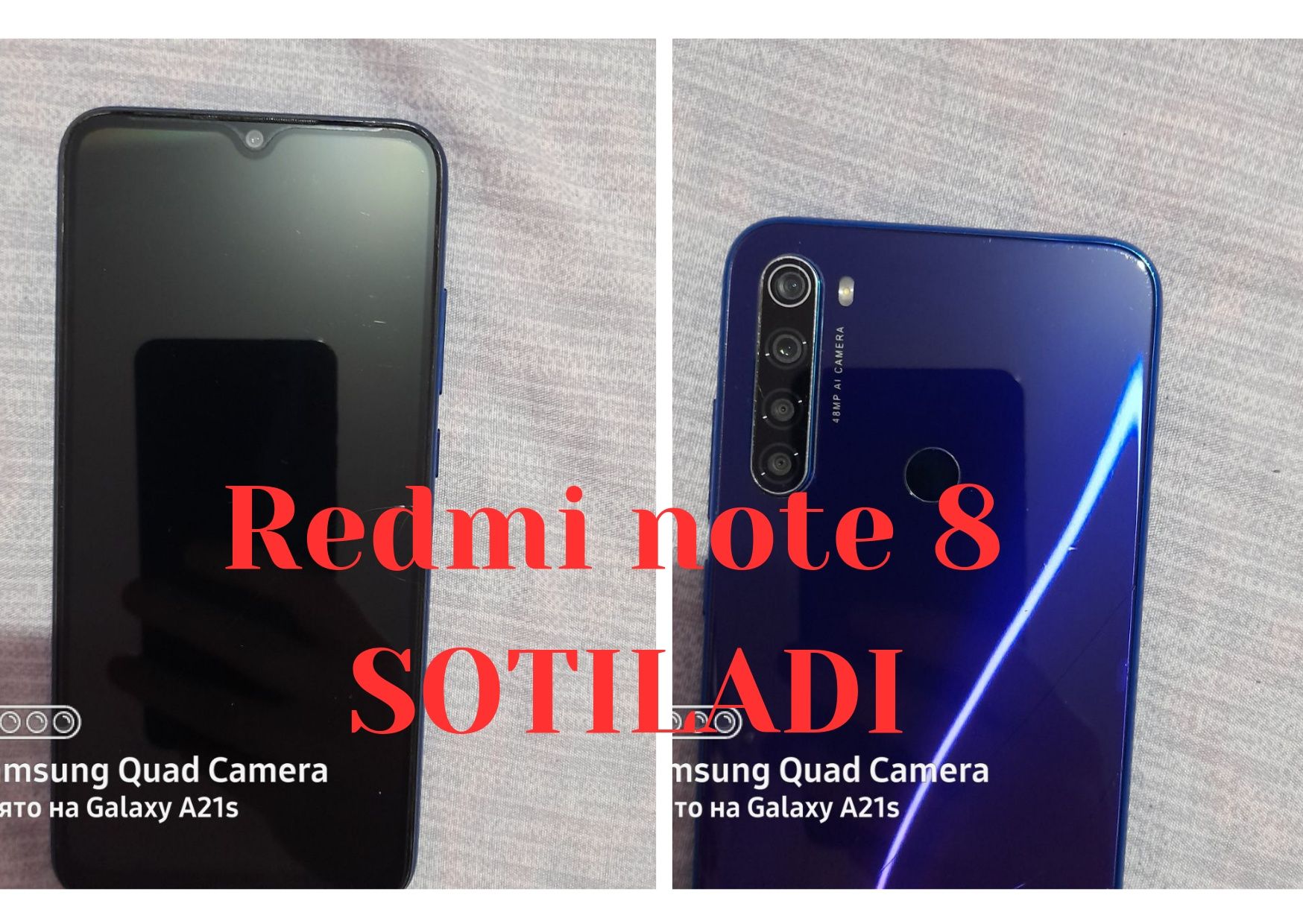 Redmi note 8 sotiladi