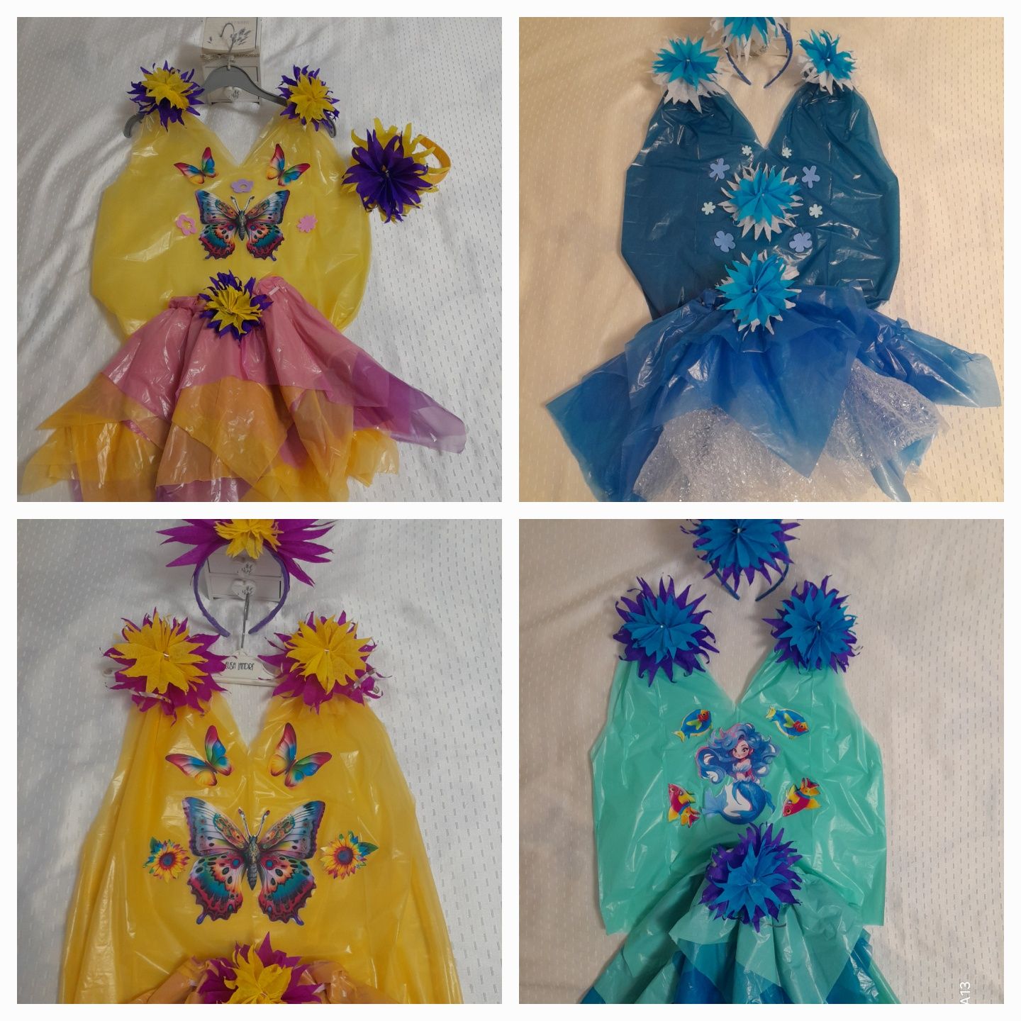 Costume copii materiale reciclabile