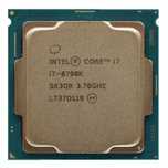 Процесор CPU Intel Core i7 8700K 6/12 ЯДРА DDR4 LGA 1151 95W