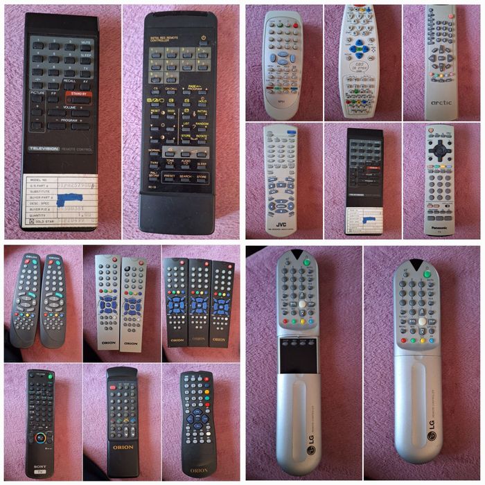 Telecomenzi tv diferite modele