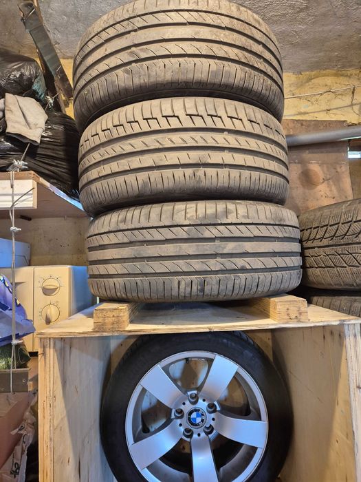 Бмв джанти 17ки с летни гуми