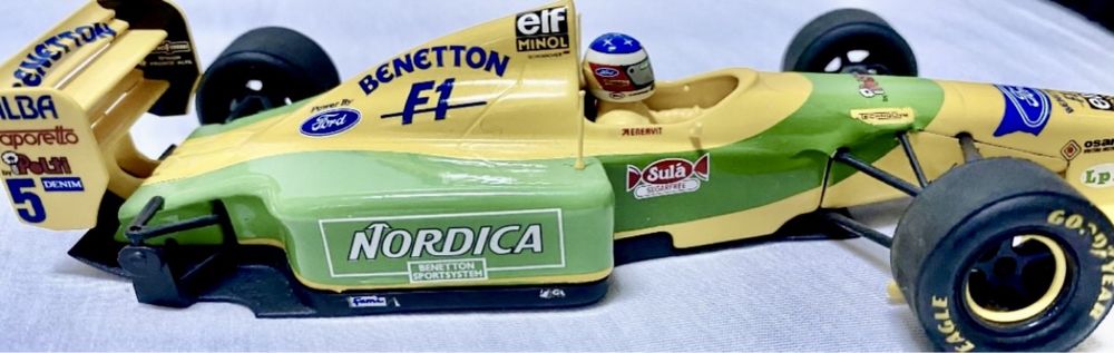 Machete formula 1 f1 1/18,1/24 Mercedes,Renault Benetton,Racing Point