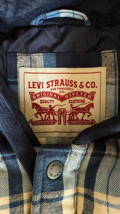 Утепленная куртка-рубашка Levi's. Новая, из США