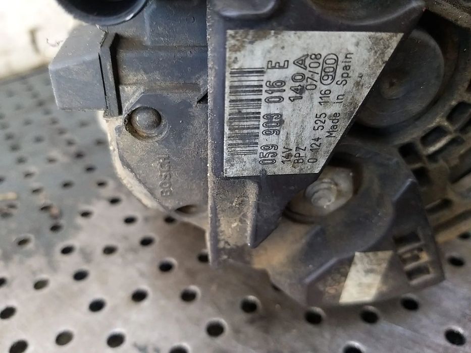 Alternator 3.0 tdi audi a5 8t 059903016e 0124525116900