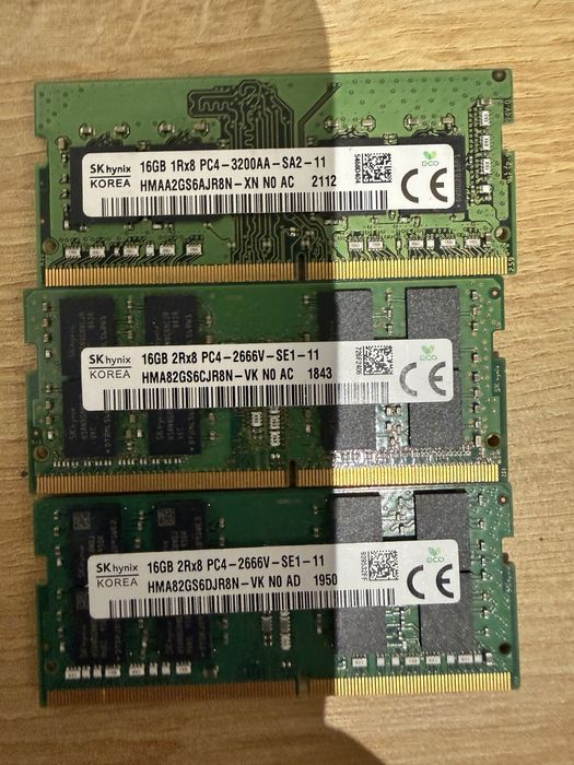 Ram 16 gb ddr 4 2666