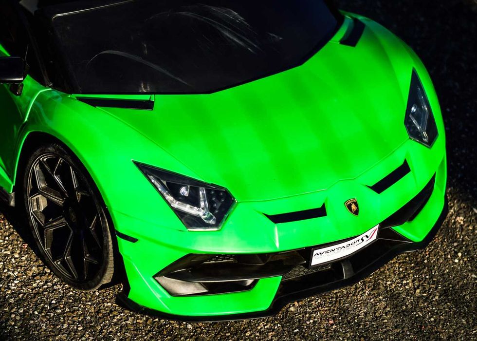 Masinuta electrica, Lamborghini SVJ, 24V, 500W, Drift Edition, verde