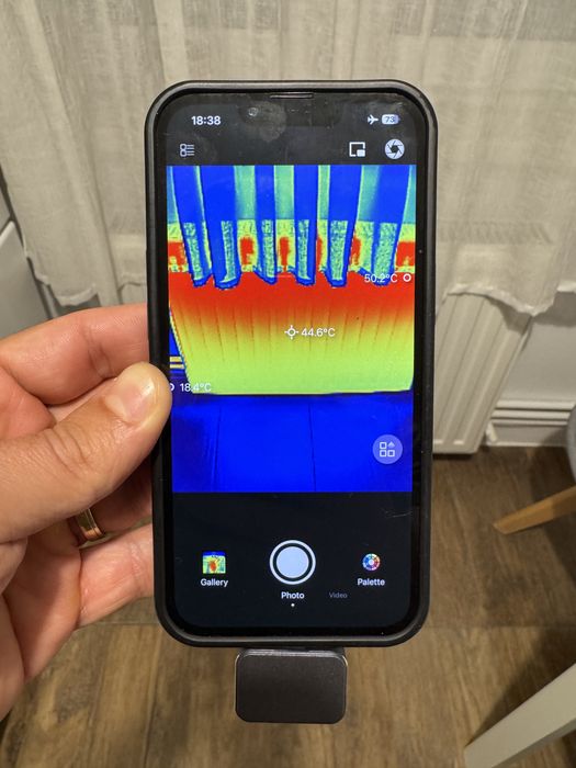 Camera termoviziune Infiray P2 Pro Iphone