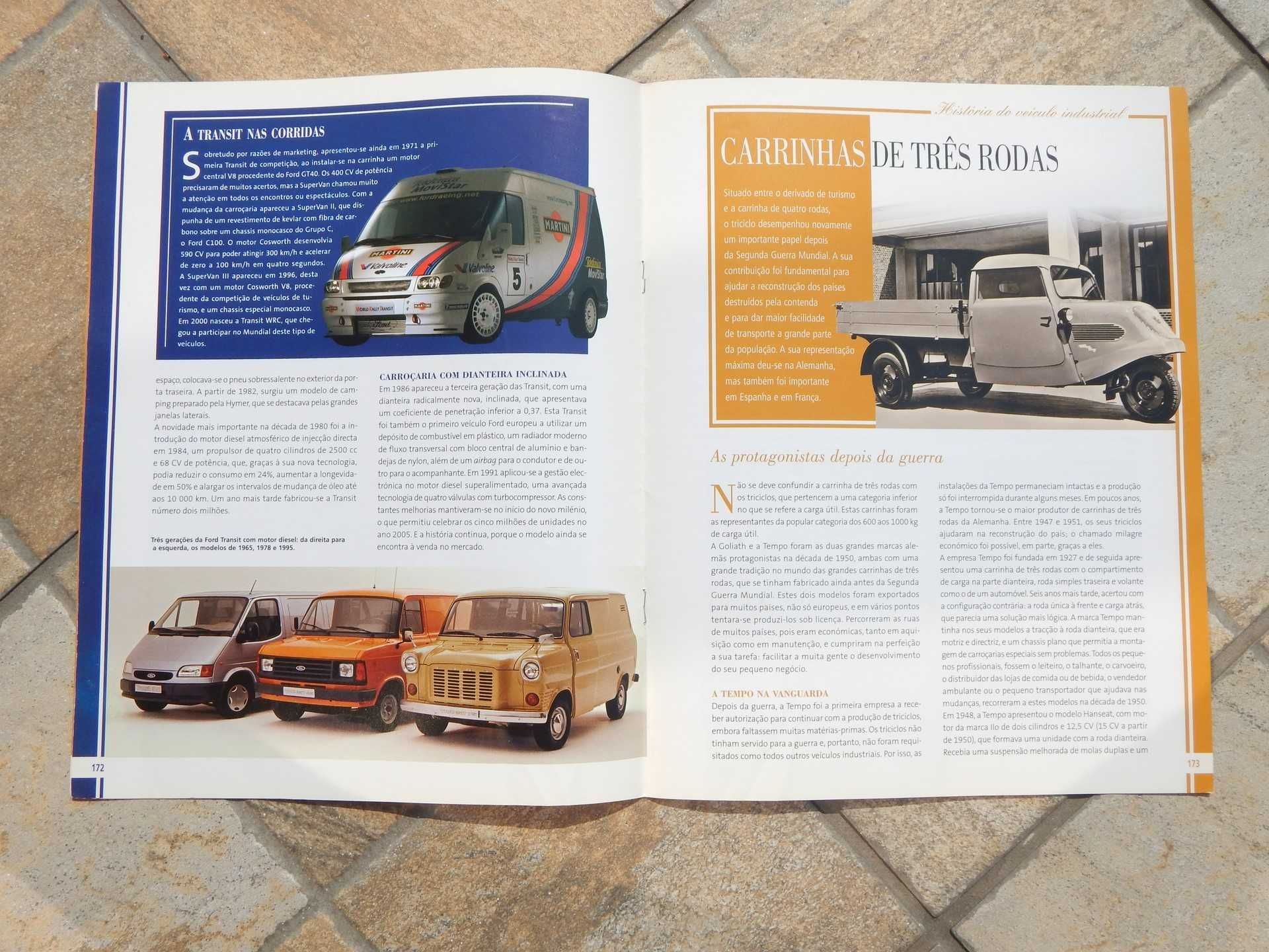 Revista prezentare istorie duba Ford Transit I tiparita lb spaniola