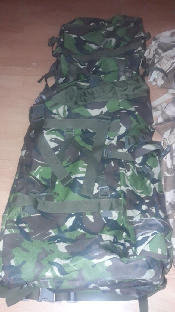 Rucsac 90litri plus puiut  camuflaj pădure sau deșert