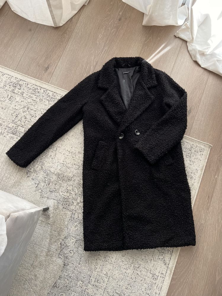 Черно палто terranova (S)