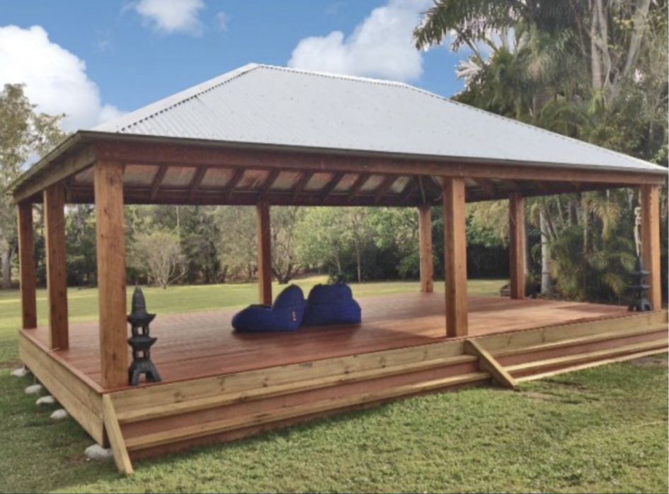 Terase pergole si foisoare din lemn de gradina