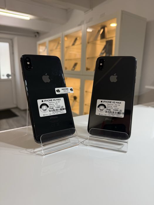  iPhone XS MAX 64 si 256 gb , 100% ! Garantie 12 luni + cadou